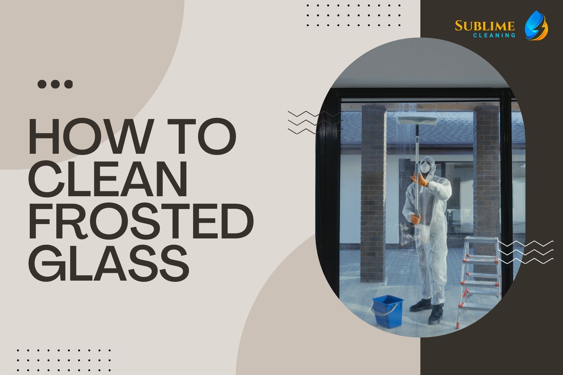 How to Clean Frosted Glass