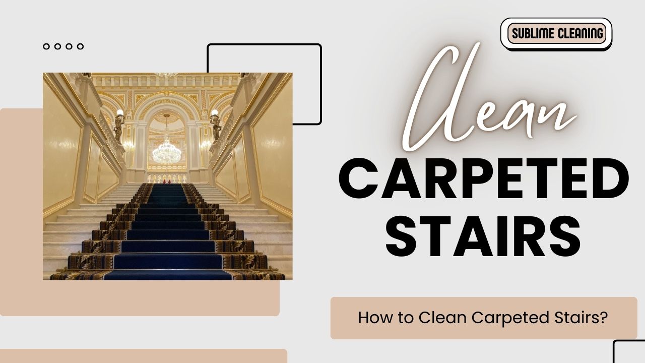 Clean Carpeted Stairs