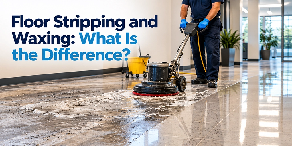floor stripping and waxing blog banner